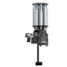 Closeup view of the pusun pb 6001 Pro badminton Shuttlecock launching machine