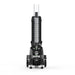 Front view highlighting pusun pb mini automatic badminton machines compact build
