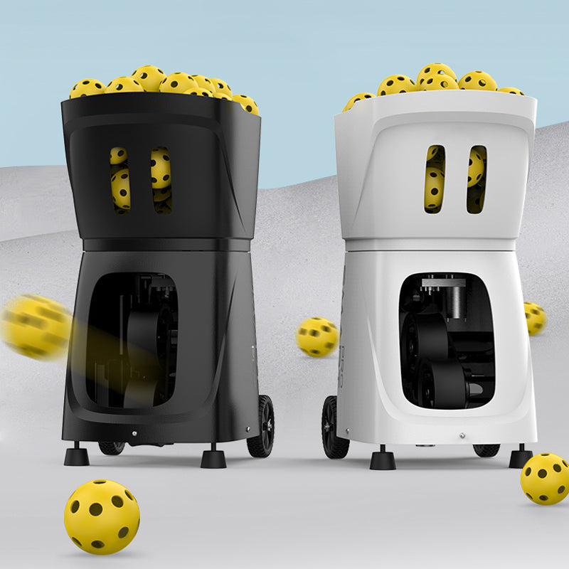 Pusun PP-Smart Pro Pickleball Machine In Black And White Color