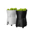 Pusun PT Mini Pro Tennis Ball launcher rear view displaying its power switch