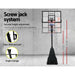Screw jack system of Everfit 3.05M Basketball Hoop Stand