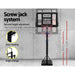 Screw jack system of Everfit 44 inch Basketball Hoop Stand
