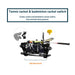 Siboasi S3169 stringing machine with dual switch for badminton and tennis racquet