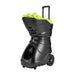 Siboasi T2202A tennis ball machines right front view with its tire 
