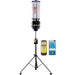 Siboasi s4025a Badminton shooting machine with a remote controller and mobile app