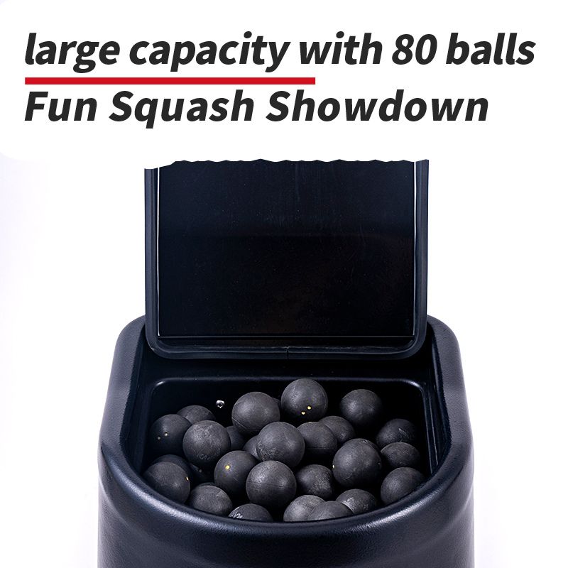 lots of squash ball on top of siboasi s336a machine