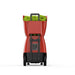 red color pusun pt 9001 tennis shooting machine back view