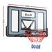 size dimension of Everfit 45 Inch Wall Mounted Basketball Backboard with hoop Ring Net