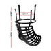 size dimension of Everfit Basketball Hoop Rebounder Return System on a white background